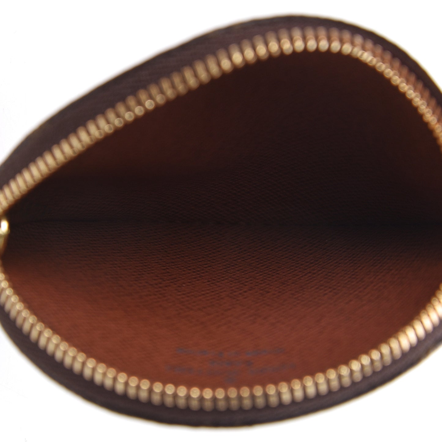 Monogram Round Coin Purse