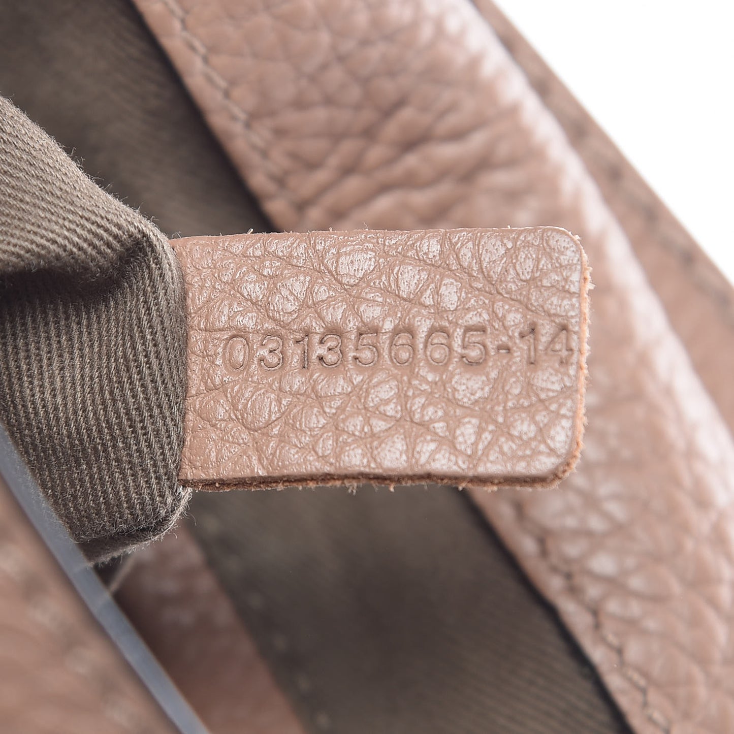 Calfskin Medium Marcie Top Handle Bag Nut