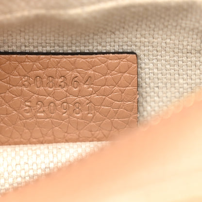 Gucci Pebbled Calfskin Small Soho Disco Bag Camelia 7 of 13