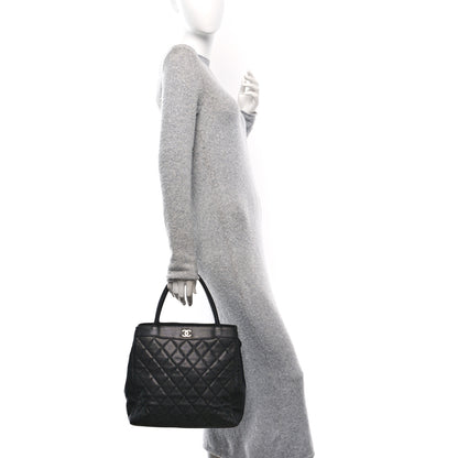 Chanel Caviar Quilted CC Shopping Tote Black 2 of 10