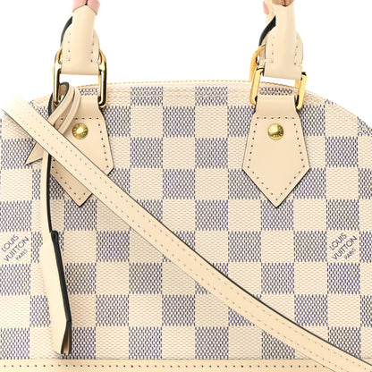 Louis Vuitton Damier Azur Braided Alma BB 7 of 9