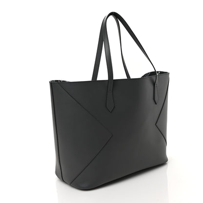 Givenchy Smooth Calfskin Wing Shopper Tote Grey White 5 of 10