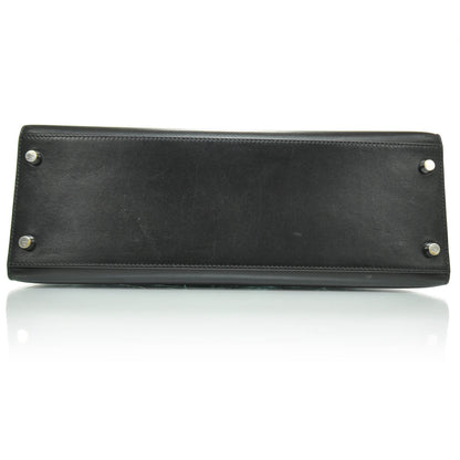 Hermes Box Calfskin Kelly 32 Black 6 of 11