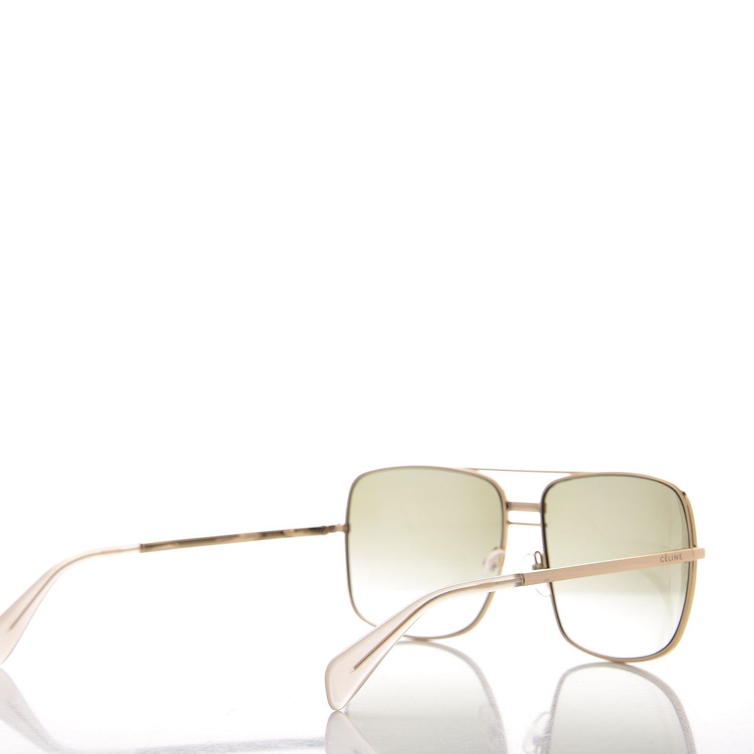 Celine Metal Sunglasses CL 41808/S Gold 4 of 7