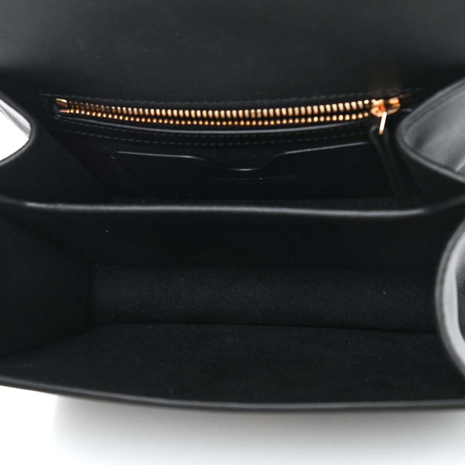 Alexander McQueen Calfskin Knuckle Crossbody Black 7 of 8