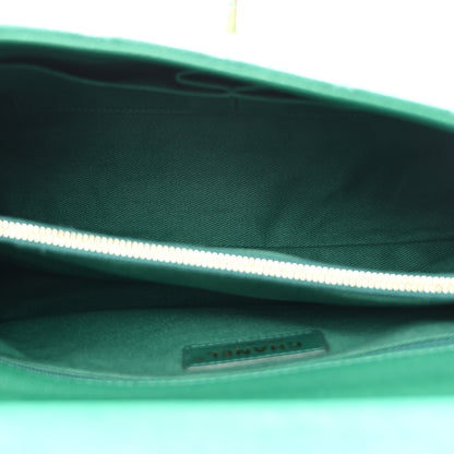Chanel Caviar Quilted Small Coco Handle Flap Green 5 of 11