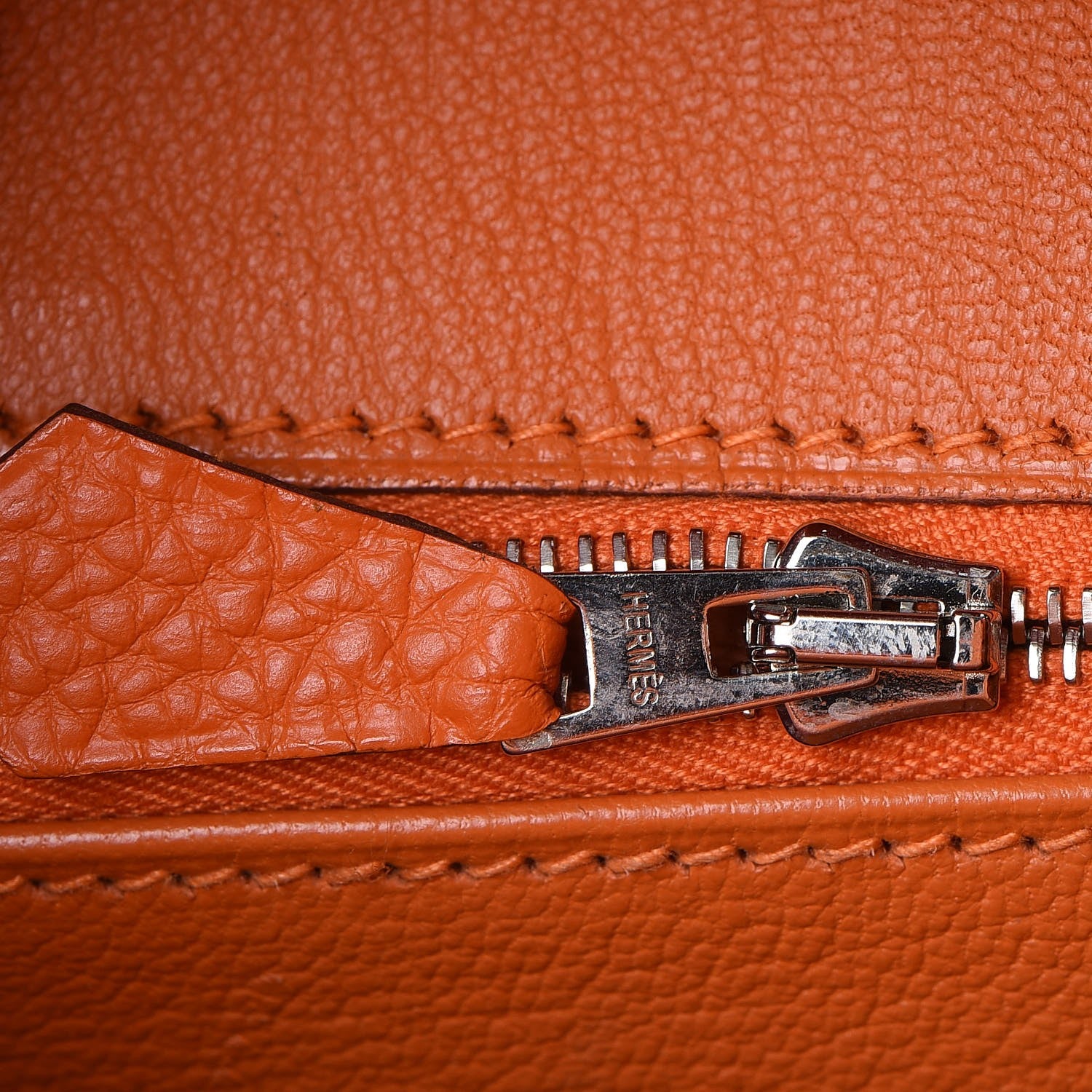 Hermes Togo Birkin 30 Orange 18 of 37