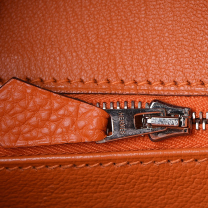 Hermes Togo Birkin 30 Orange 18 of 37
