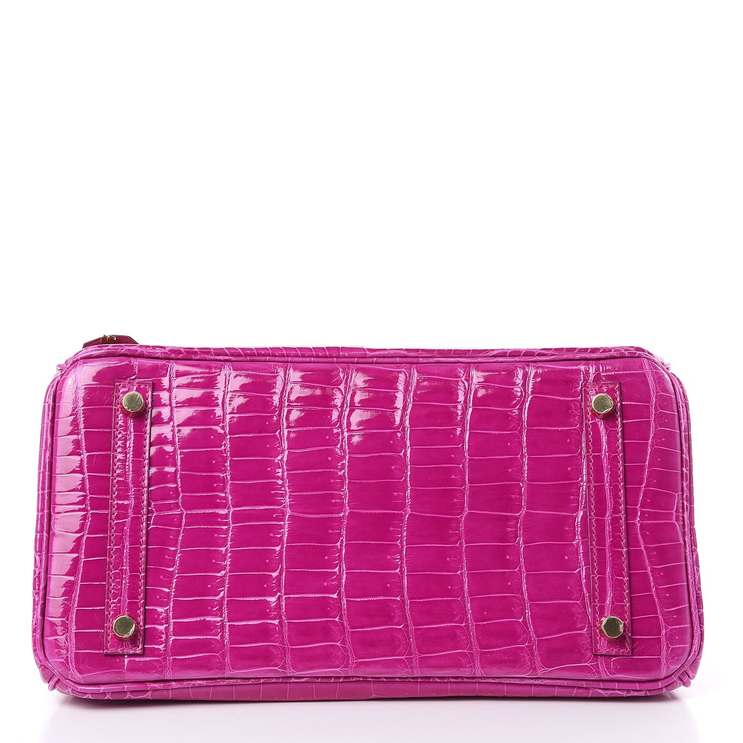 Shiny Porosus Crocodile Birkin 30 Rose Scheherazade