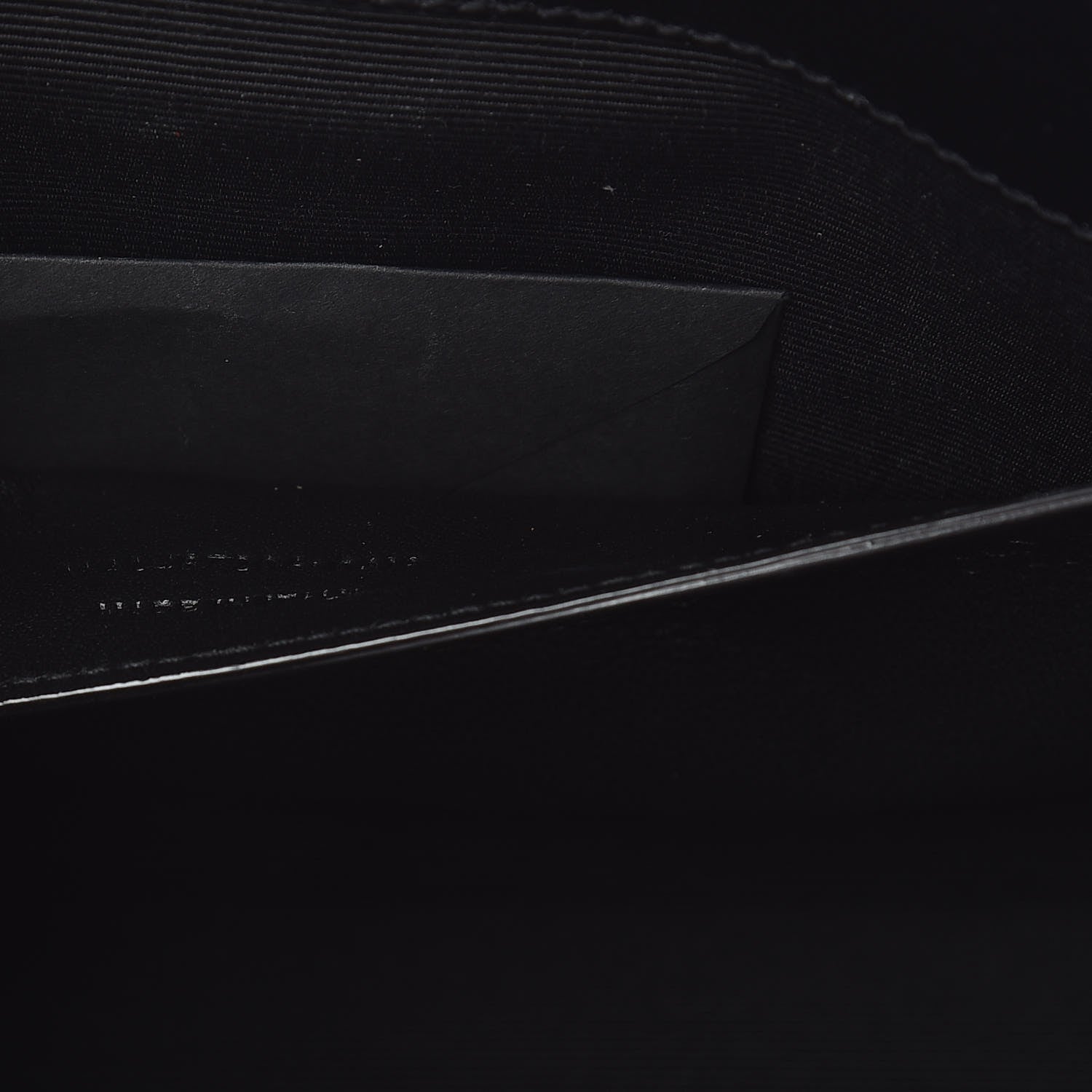 Saint Laurent Grain De Poudre Textured Mixed Matelasse Triquilt Medium Monogram Satchel Black 10 of 10