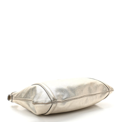 Gucci Calfskin Medium Britt Hobo Platinum 4 of 11
