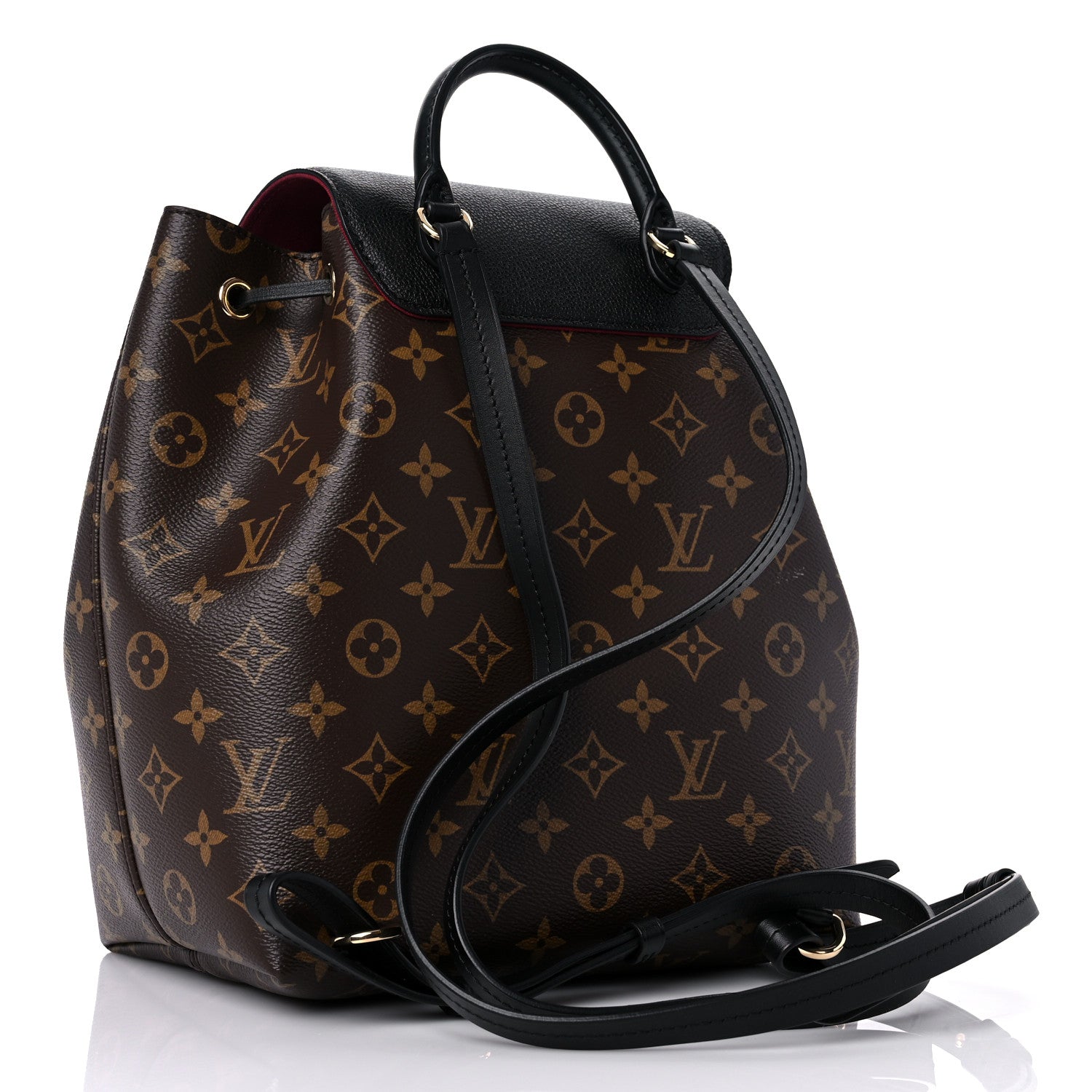 Louis Vuitton Monogram Montsouris PM Black 3 of 11