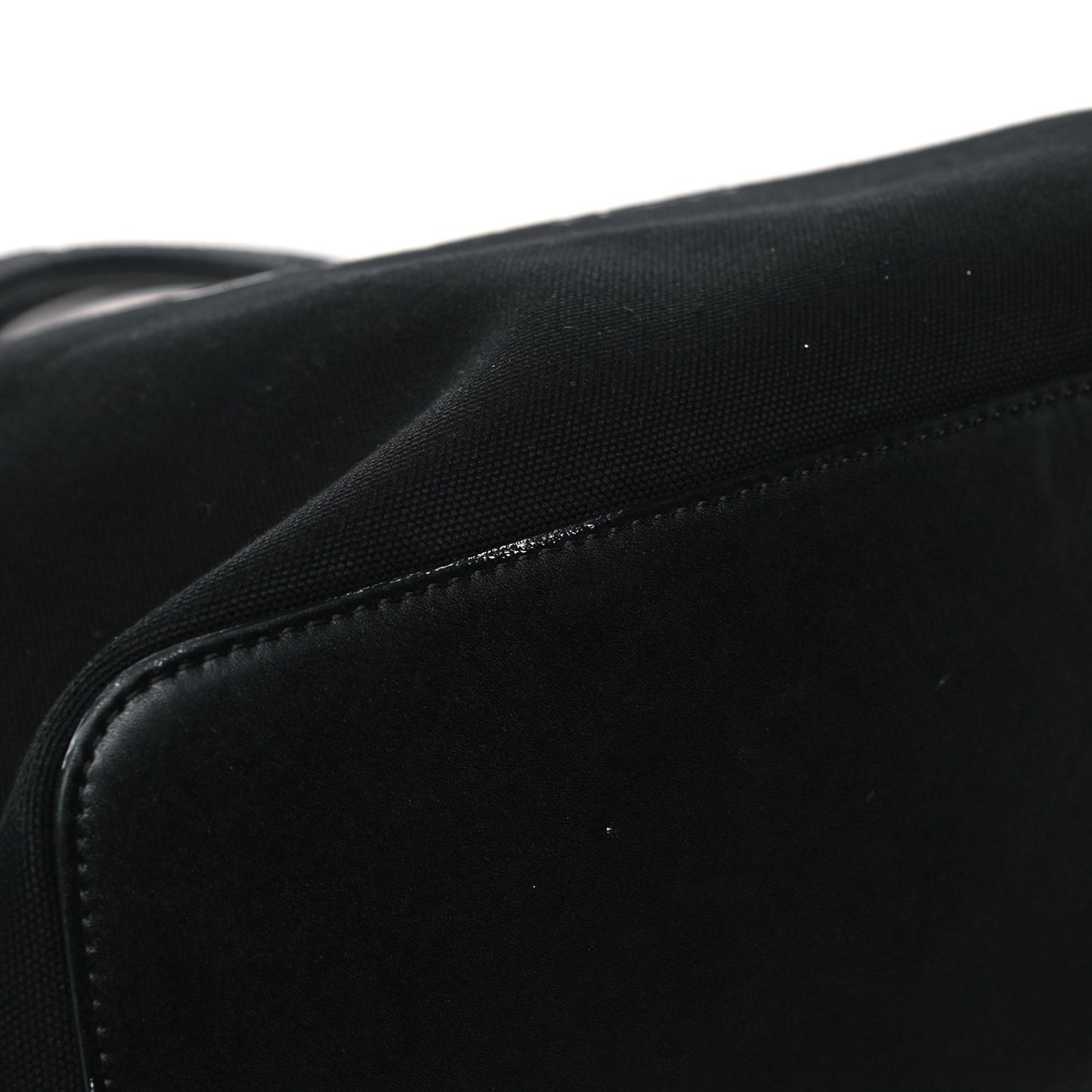 Canvas Medium Antigona Logo Tote Black