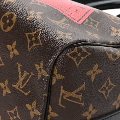 Louis Vuitton Monogram My World Tour Speedy Bandouliere 30 Black 10 of 12