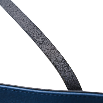 Fendi Vitello Elite Cuoio Monster Buggies Medium Roll Tote Black Multicolor Blue Cobalto 14 of 15