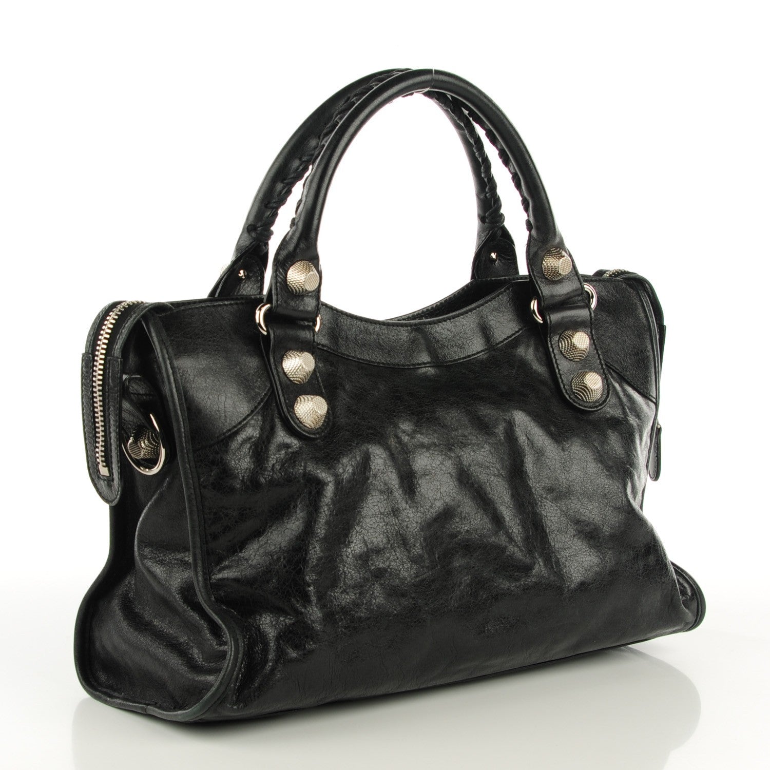 Balenciaga Agneau Giant 21 Silver Hardware City Black 3 of 8