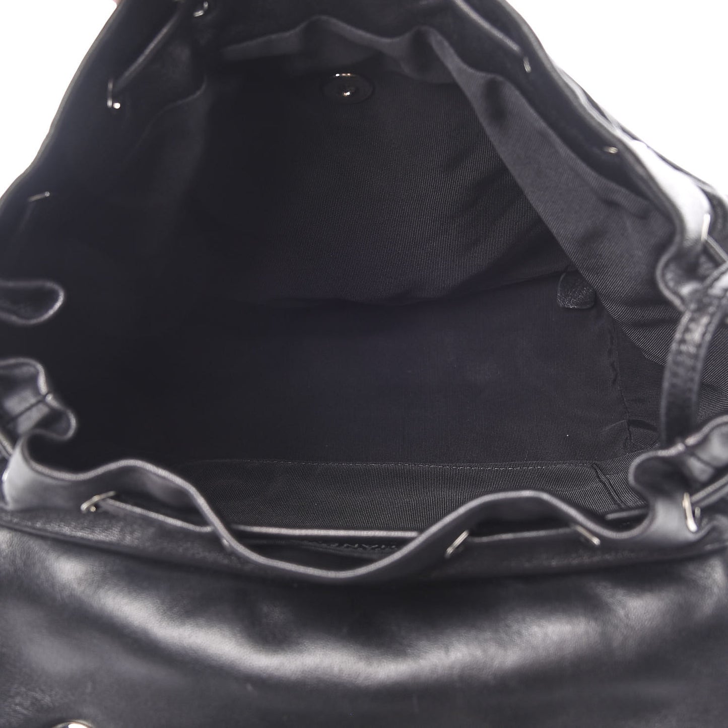 Lambskin Quilted Small Urban Spirit Backpack Black
