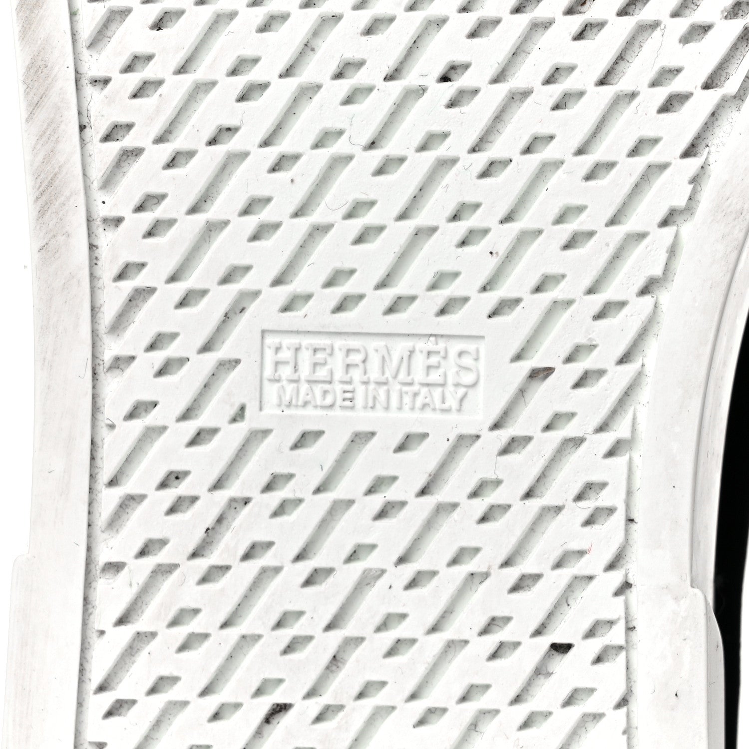 Hermes Velvet Womens Wing Sneakers 38.5 Black 7 of 9
