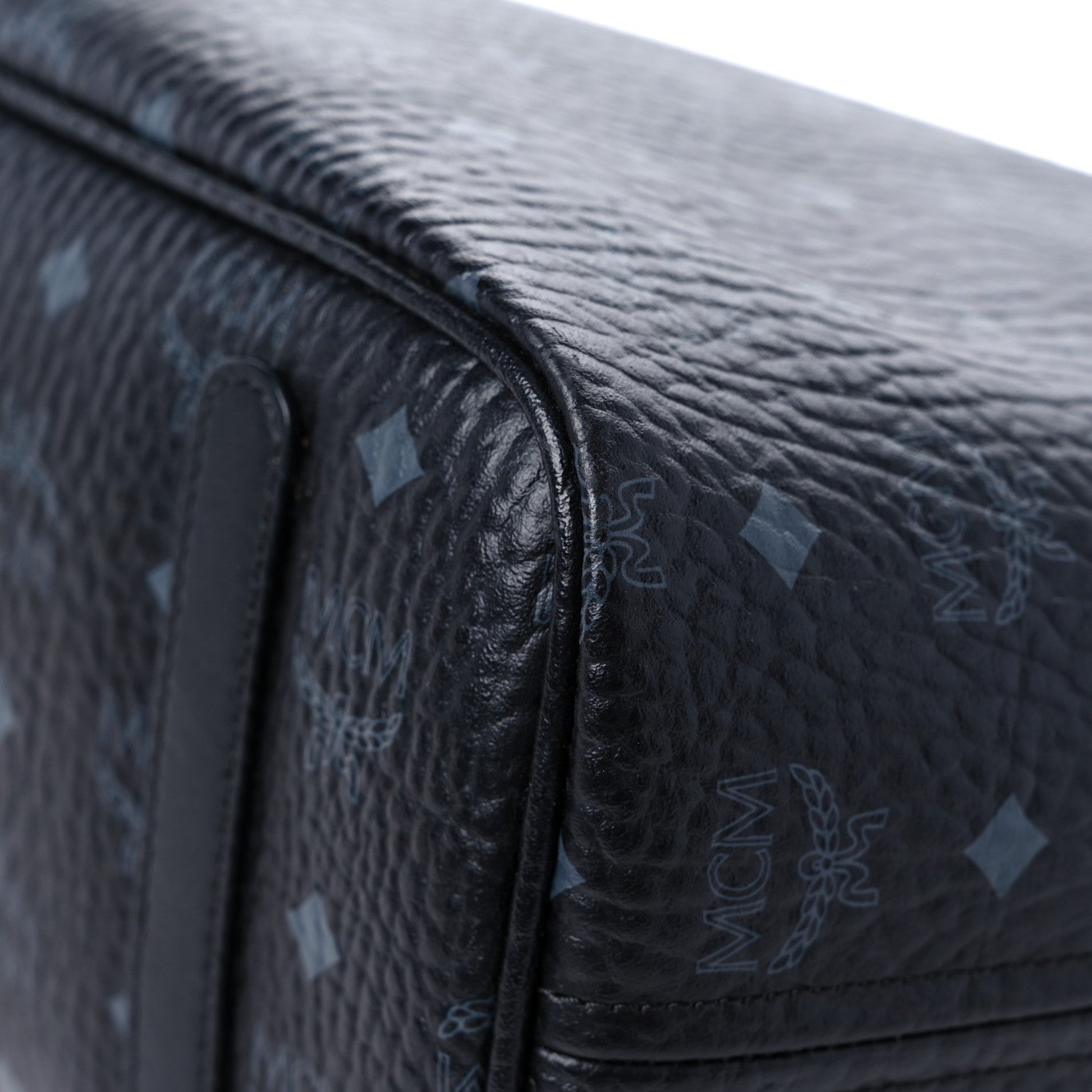 MCM Metallic Galaxy Visetos Medium Project Reversible Shopper Tote Black Multicolor 8 of 21