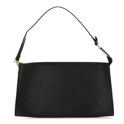 Louis Vuitton Epi Pochette Accessories 24 Black 1 of 10
