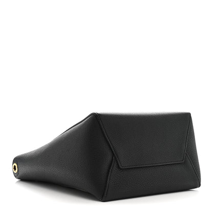 Celine Soft Grained Calfskin Small Sangle Bucket Bag Black 4 of 9