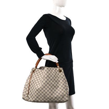 Louis Vuitton Damier Azur Artsy MM 2 of 10