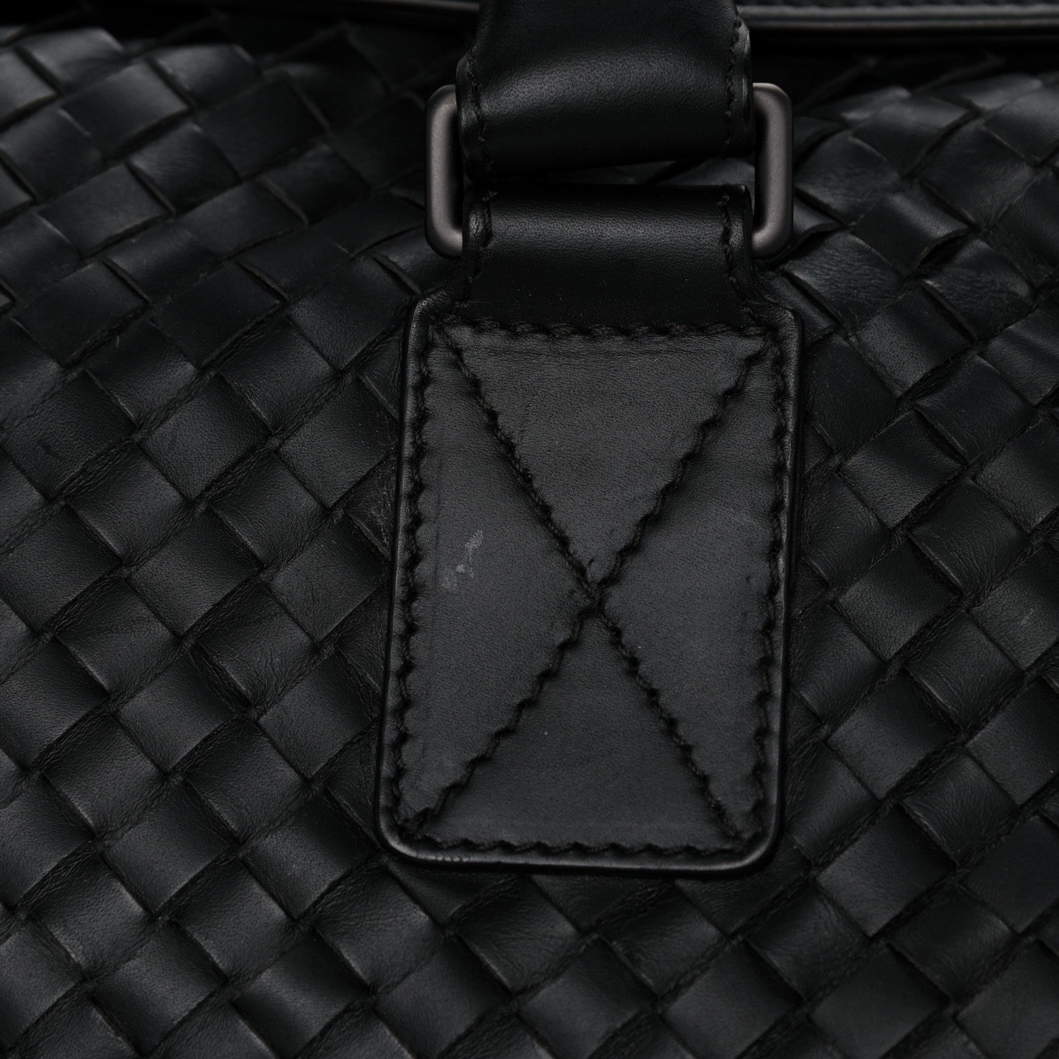 Bottega Veneta Nappa Intrecciato VN Large Duffel Black 14 of 15