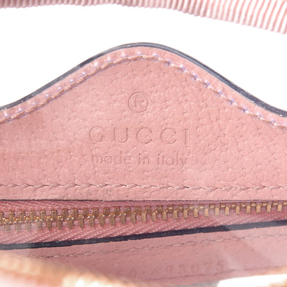 Gucci Vinyl Web Mini Ophidia Transparent Shoulder Bag Perfect Pink 6 of 10