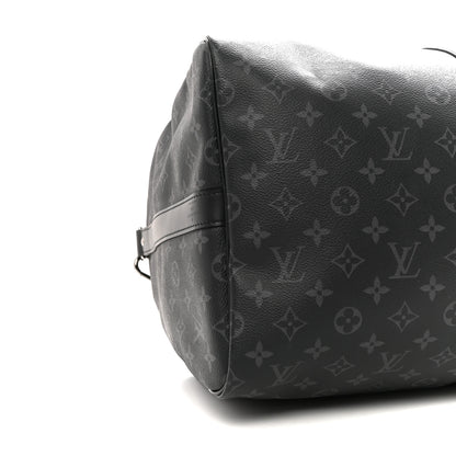 Louis Vuitton Monogram Eclipse Keepall Bandouliere 55 8 of 11