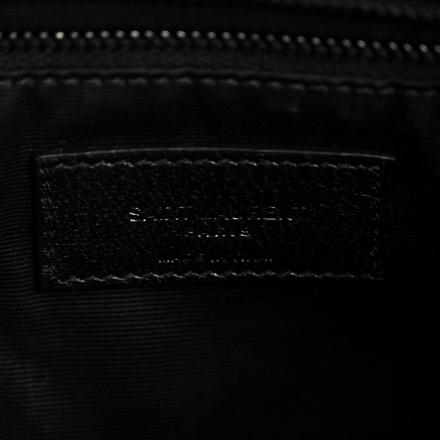 Saint Laurent Lambskin Quilted Toy Loulou Puffer Monogram Monochrome Chain Satchel Black 6 of 12