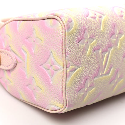 Louis Vuitton Empreinte Monogram Summer Stardust Nano Speedy Pink 8 of 9
