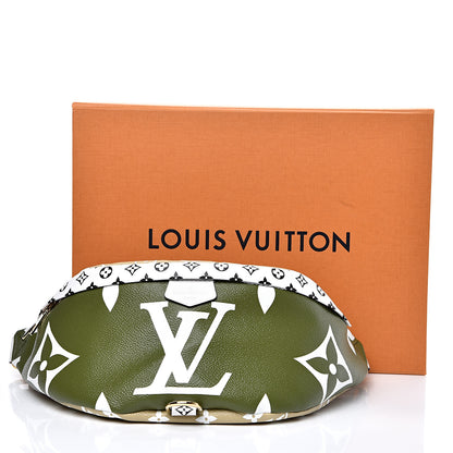 Louis Vuitton Monogram Giant Bumbag Kaki Beige 9 of 9