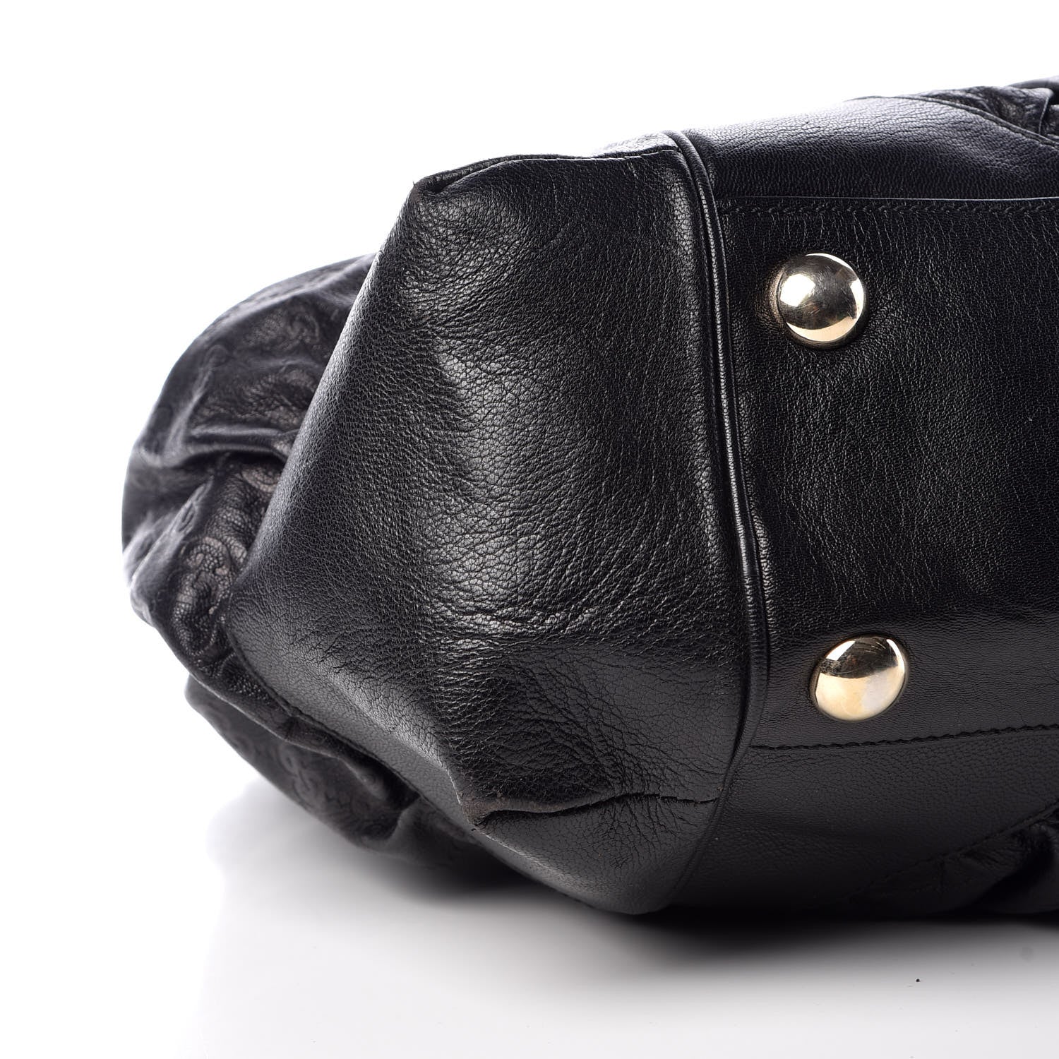Gucci Guccissima Large Full Moon Tote Black 8 of 14