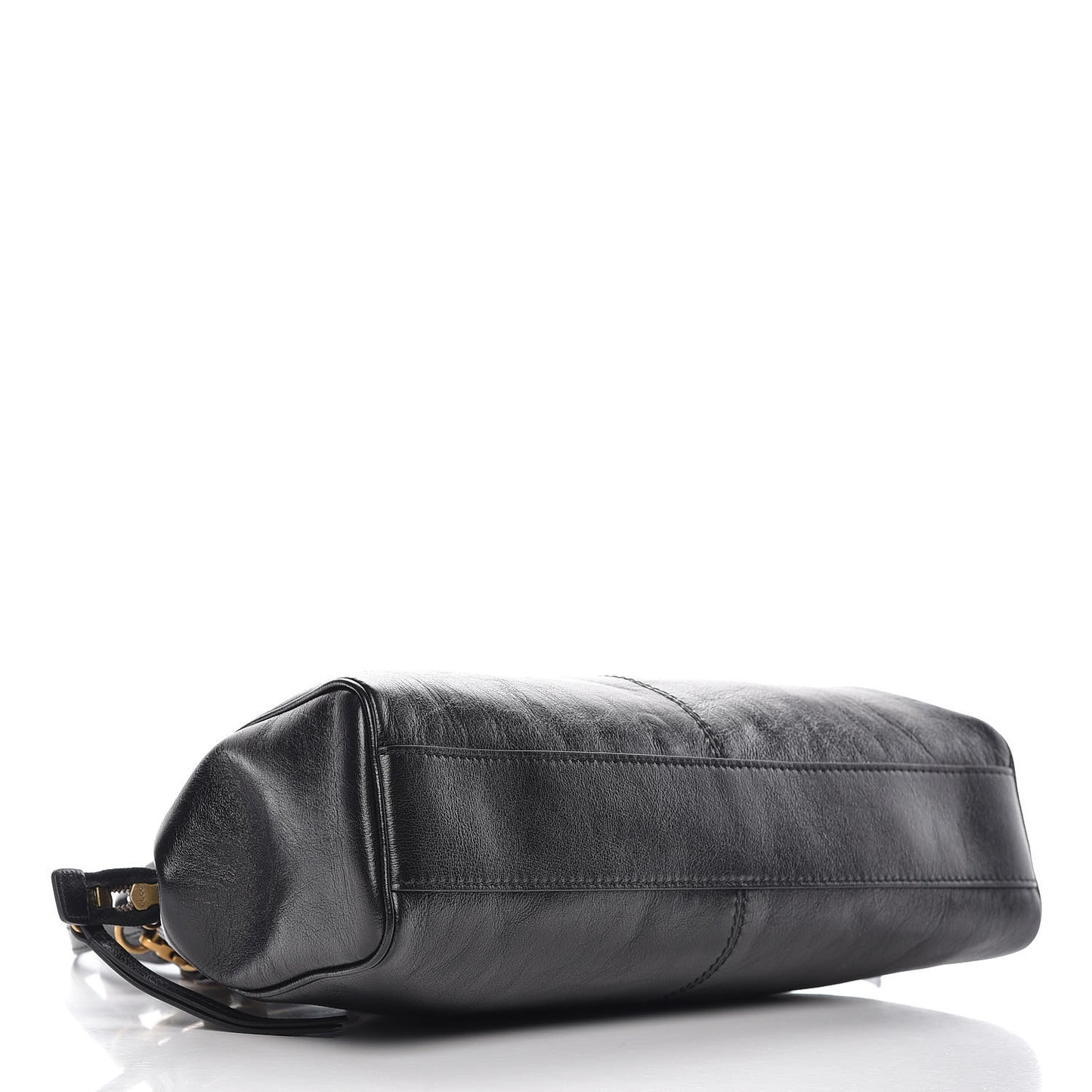 Calfskin Medium Re(Belle) Top Handle Bag Black