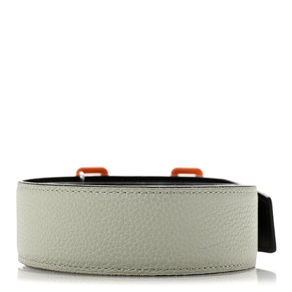 Hermes Box Togo Rubber 38mm Tonight Reversible Belt 105 42 Chocolate Gris Neve Orange 2 of 9