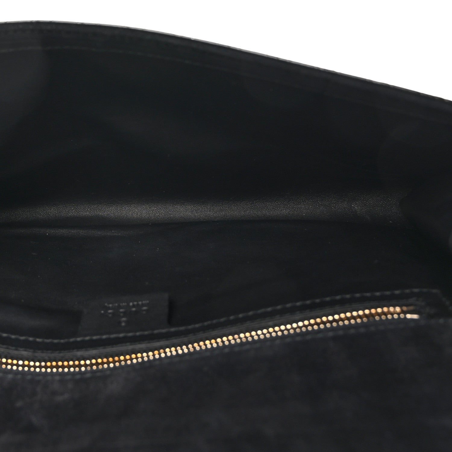 Gucci Patent Microguccissima Medium Broadway Clutch Black 5 of 8