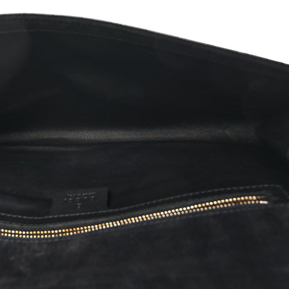 Gucci Patent Microguccissima Medium Broadway Clutch Black 5 of 8