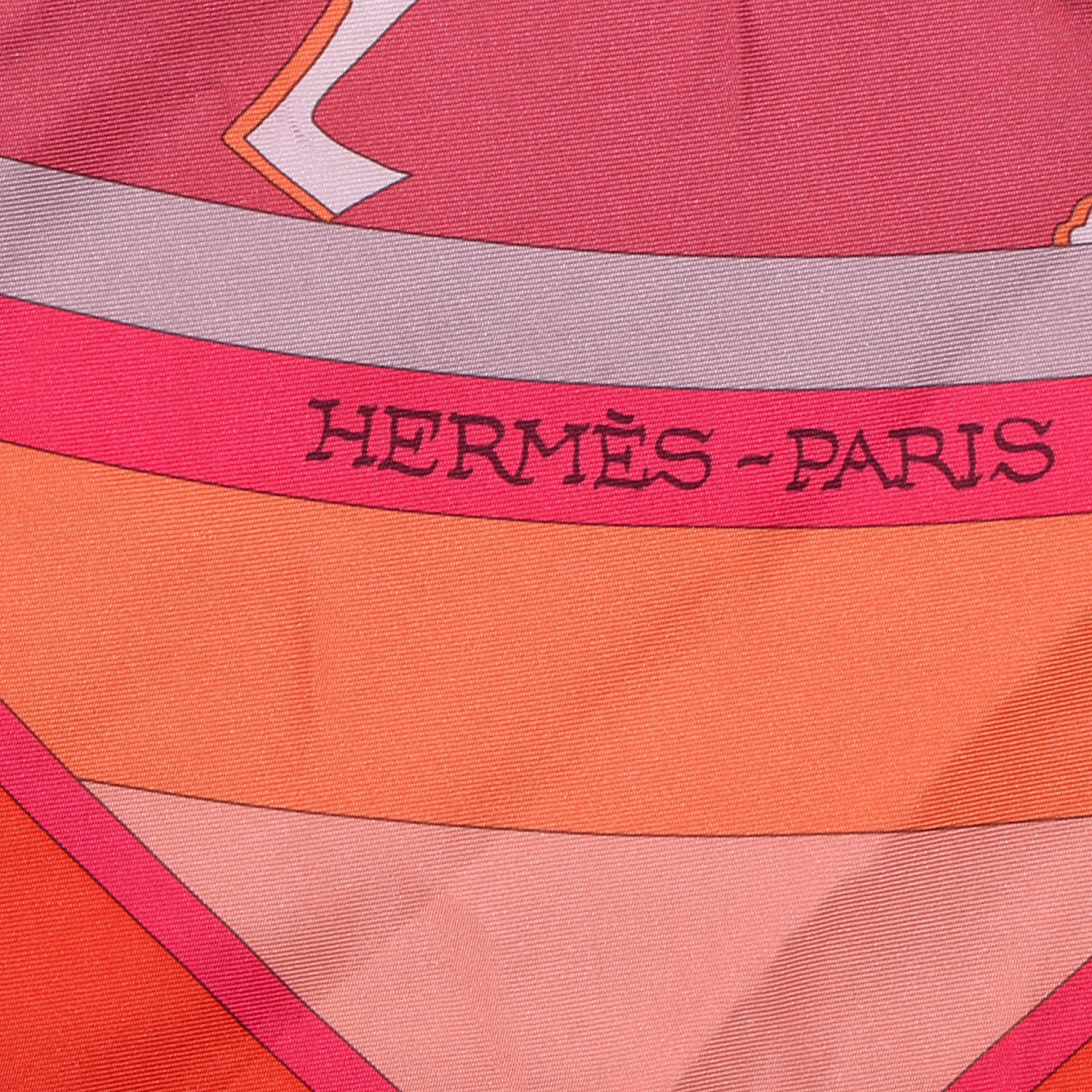 Hermes Silk Mecanique Du Temps Scarf 90 4 of 7