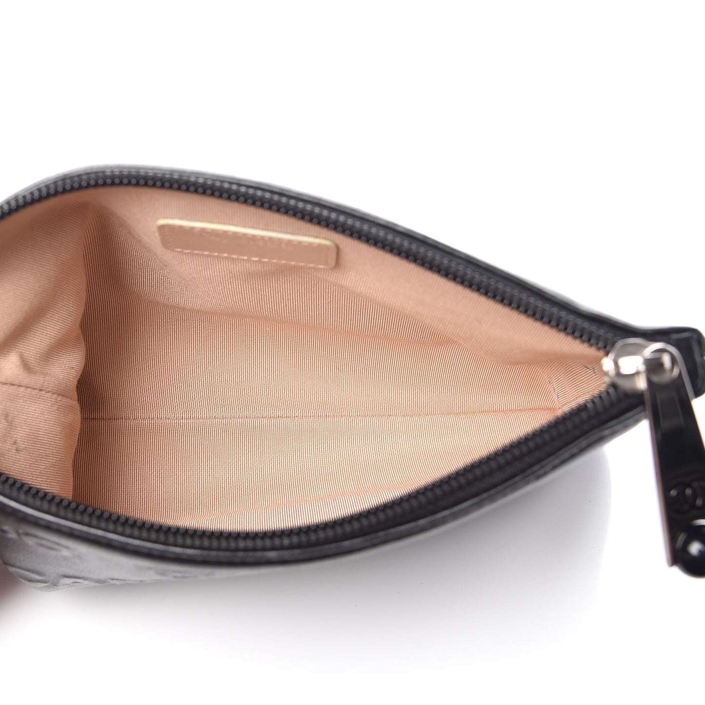 Calfskin Small Unlimited Pouch Black
