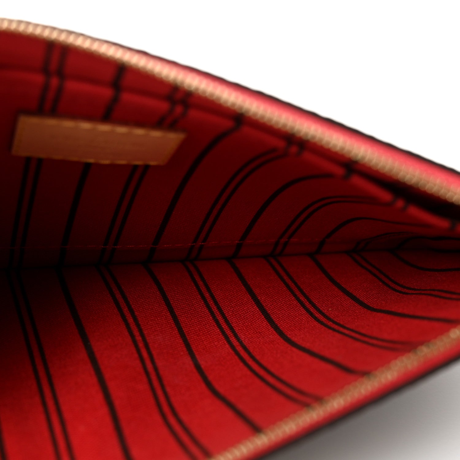 Louis Vuitton Monogram Neverfull MM GM Pochette Cherry 5 of 6