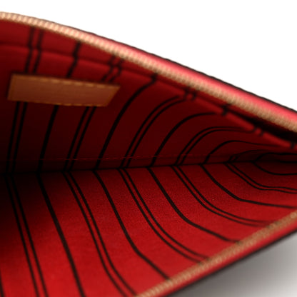 Louis Vuitton Monogram Neverfull MM GM Pochette Cherry 5 of 6