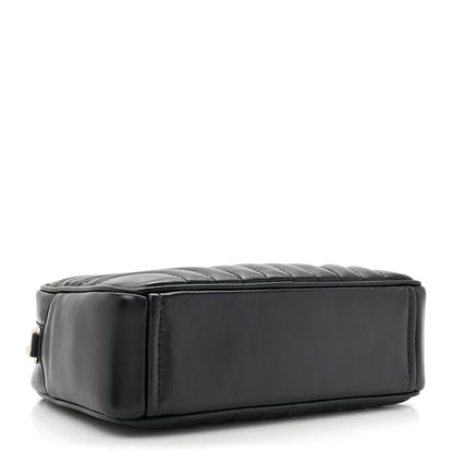 Prada Soft Calfskin Diagramme Camera Bag Black 4 of 10