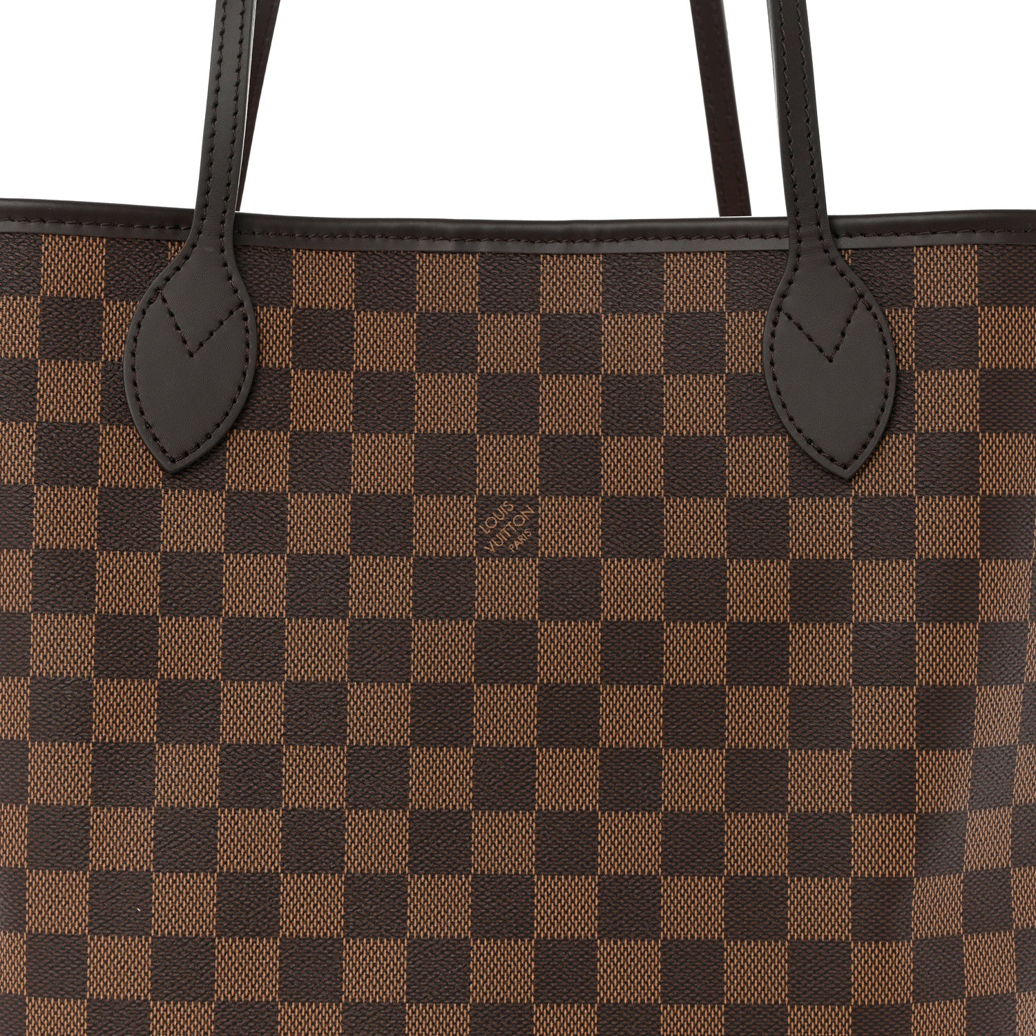 Louis Vuitton Damier Ebene Neo Neverfull MM Rose Ballerine 8 of 10