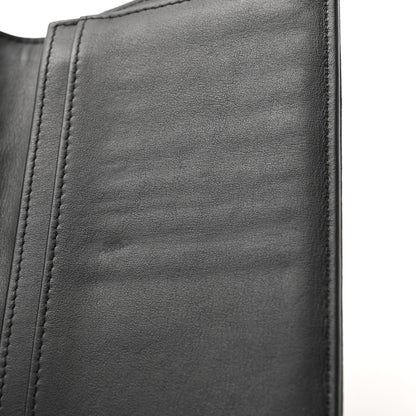 Chanel Caviar Quilted Boy Yen Wallet Black 11 of 12