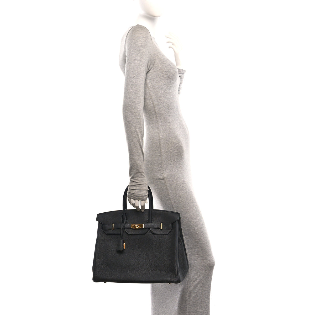 Hermes Togo Birkin 35 Black 2 of 11