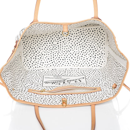 Louis Vuitton Monogram Kusama Waves Neverfull MM White 4 of 6