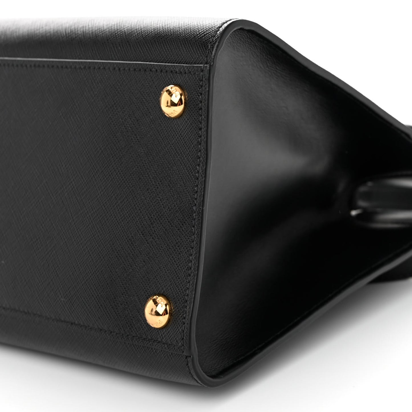 Saffiano Soft Calfskin Tote Black
