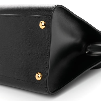 Prada Saffiano Soft Calfskin Tote Black 9 of 9