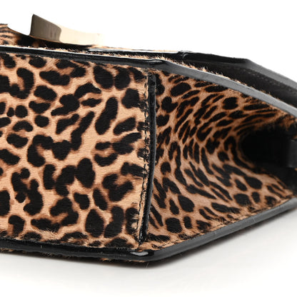 Jimmy Choo Pony Hair Leopard Print Madeline Shoulder Bag Natural Mix 10 of 10