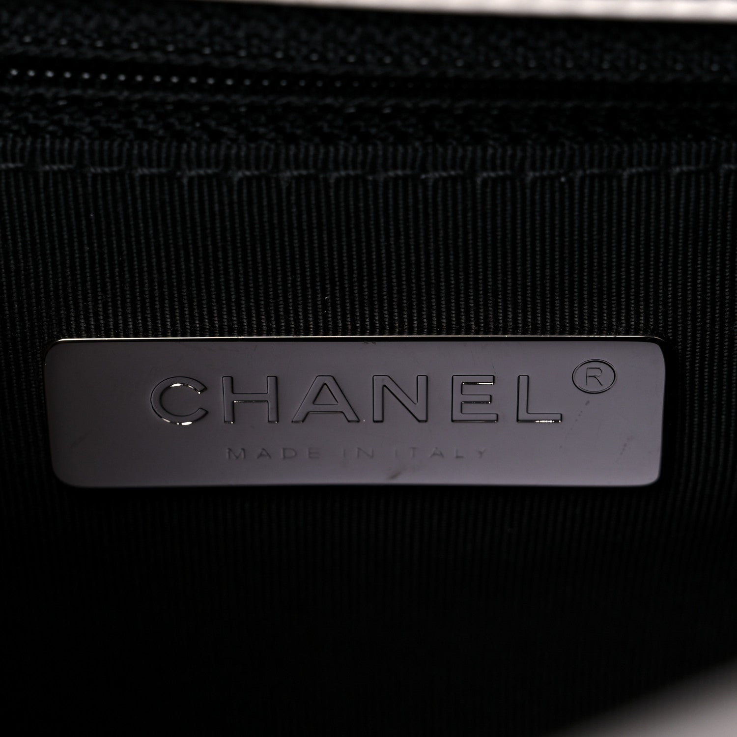 Chanel Glossy Calfskin Quilted Medium Chanel 19 Flap White Black 6 of 9